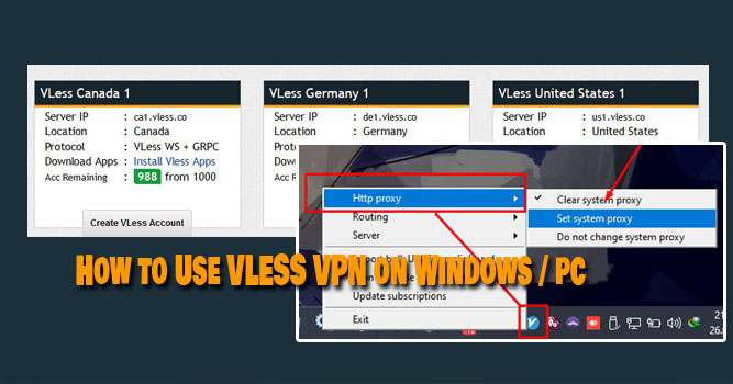 How to Use VLESS VPN on Windows