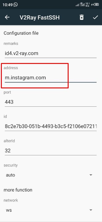How to Use V2Ray CDN Websocket on Android