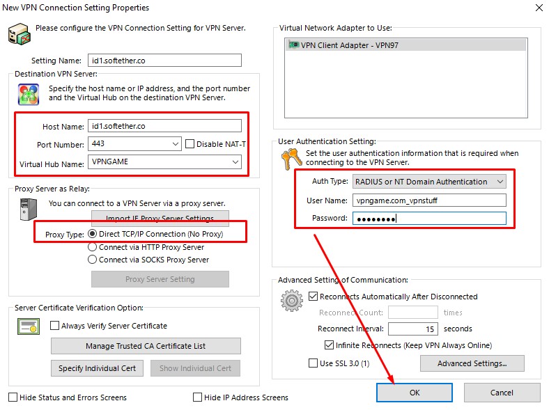 How to Use SoftEther on Windows