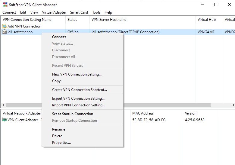 How to Use SoftEther on Windows