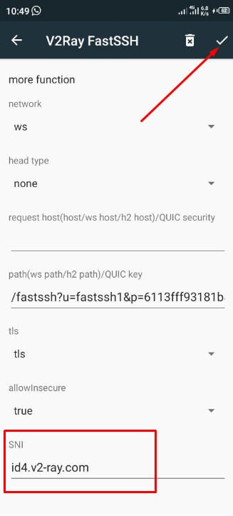 How to Use V2Ray CDN Websocket on Android