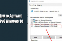 How to Activate IPv6 Windows 10